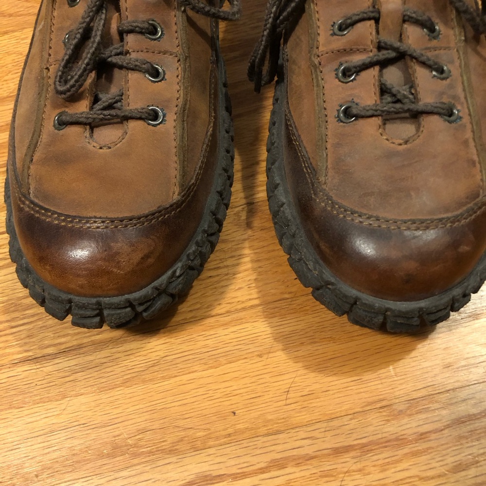 Born Bushveld Lace Up 2 Toned Brown Shoes Size 10.5 - Picture 5 of 10